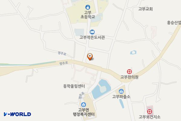 고부면종합복지회관 위치 지도 — 전북특별자치도 정읍시 고부면 고부리133