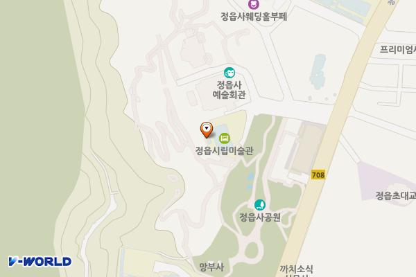 전북특별자치도 정읍시 시립미술관 위치 지도 — 전북특별자치도 정읍시 시기4길 7  (시기동,69-15)
