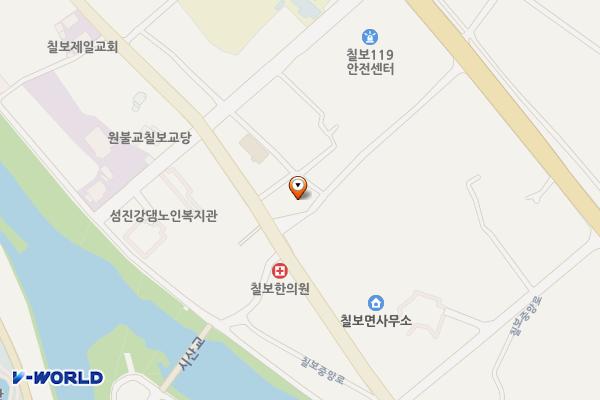 칠보 간이 정류소 위치 지도 — 전북특별자치도 정읍시 칠보면 칠보2길 3