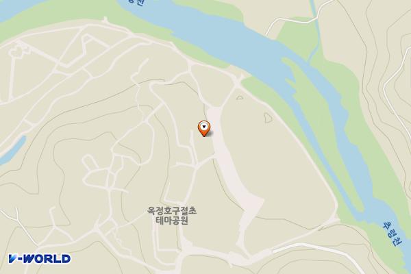 구절초 테마공원내1(중앙광장) 위치 지도 — 전북특별자치도 정읍시 산내면 매죽리 612-2