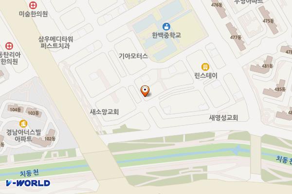 영천2 위치 지도 — 경기도 화성시 동탄구 지산2길 17