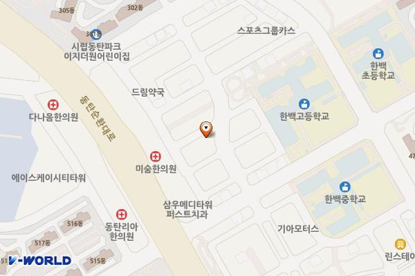 영천1 위치 지도 — 경기도 화성시 동탄구 지산1길 9