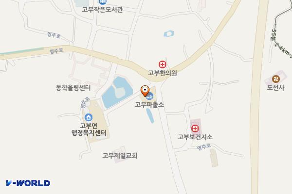 고부지구대 위치 지도 — 전북특별자치도 정읍시 고부면 영주로 542  (62-1)