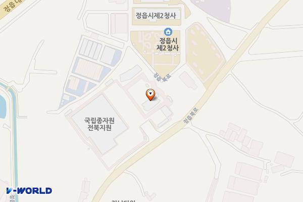 국립종자원 전북지원 1층 화장실 위치 지도 — 전북특별자치도 정읍시 정우면 정읍북로 723-19