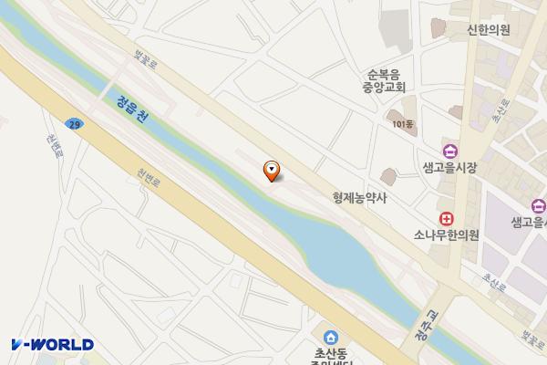 정읍천이동화장실8(연지교인근) 위치 지도 — 전북특별자치도 정읍시 시기동 225-3