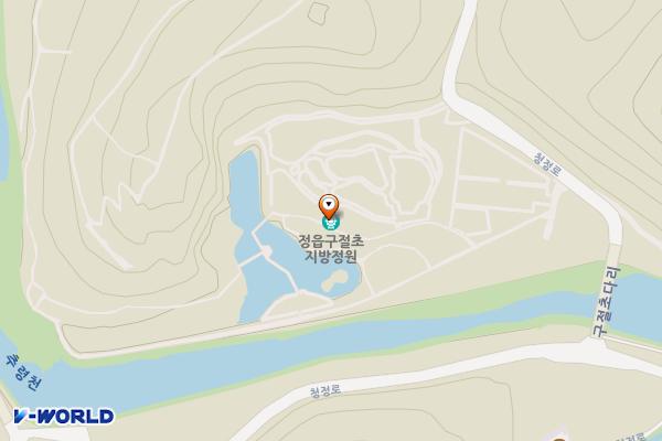 구철초 테마공원 제1주차장 위치 지도 — 전북특별자치도 정읍시 산내면 매죽리 571