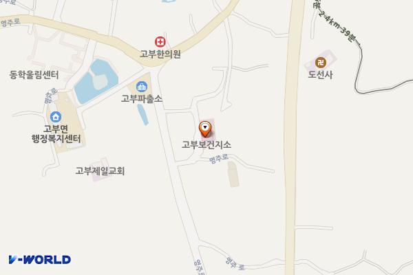 고부보건지소 위치 지도 — 전북특별자치도 정읍시 고부면 남복리 236-14