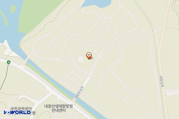 내장산국립공원화장실(생태공원) 위치 지도 — 전북특별자치도 정읍시 내장호반로 273-17  (내장동,560)