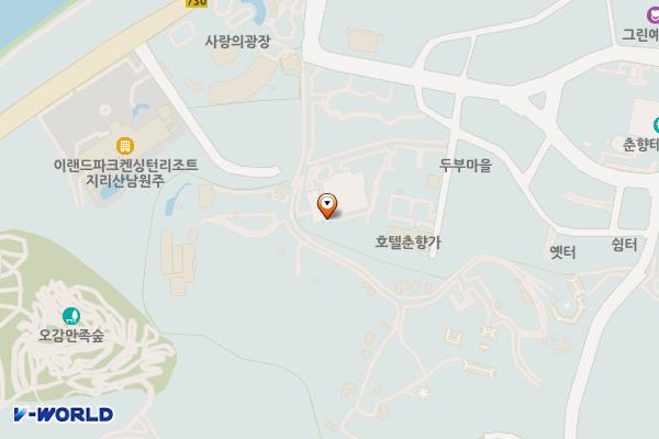 춘향테마파크 서문 위치 지도 — 전북특별자치도 남원시 양림길 14-9