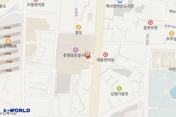 공설시장 2층상인회 사무실 위치 지도 — 전북특별자치도 남원시 의총로 51, 공설시장 (금동)