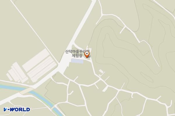 산덕마을회관옆 위치 지도 — 전북특별자치도 남원시 운봉읍 산덕길 17-9