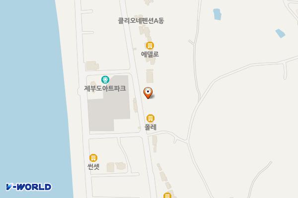 제부도임시 위치 지도 — 경기도 화성시 만세구 서신면 제부리190-197,-198