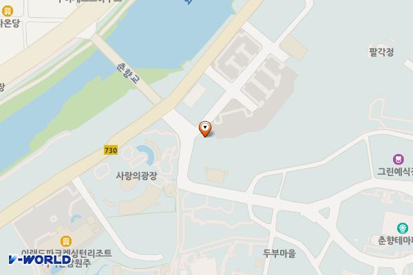 관광단지 주차장 위치 지도 — 전북특별자치도 남원시 양림길 5 (어현동)