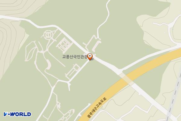 교룡산 축구장 위 위치 지도 — 전북특별자치도 남원시 산성순환길714