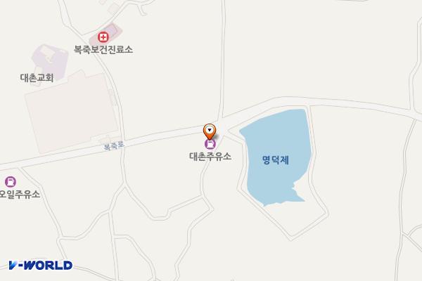 대촌주유소 위치 지도 — 전북특별자치도 김제시 복죽7길 6 (명덕동)