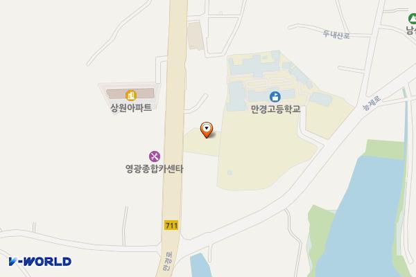 김제시립도서관 만경분관 위치 지도 — 전북특별자치도 김제시 만경읍 만경로 776 (만경리, 만경 도서관)