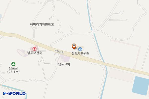 성덕우체국 위치 지도 — 전북특별자치도 김제시 성덕면 지평선로 90 (남포리, 김제 성덕 우체국)
