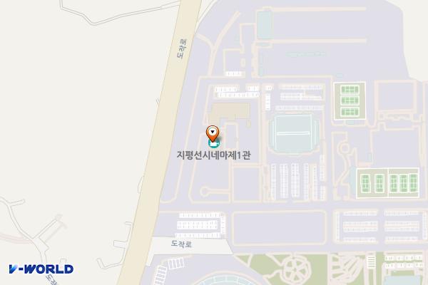 청소년수련관 위치 지도 — 전북특별자치도 김제시 도작로 224-32 (검산동, 청소년 수련관)