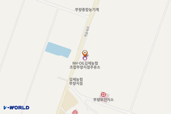 김제농협부량지점주유소 위치 지도 — 전북특별자치도 김제시 부량면 벽골제로 224
