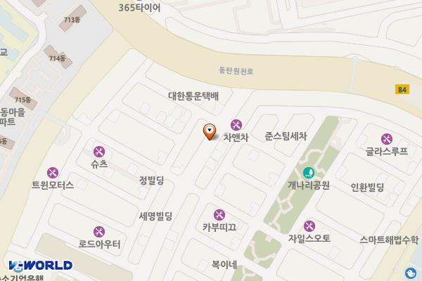 반송동(반송마을) 위치 지도 — 경기도 화성시 동탄구 반송동 226