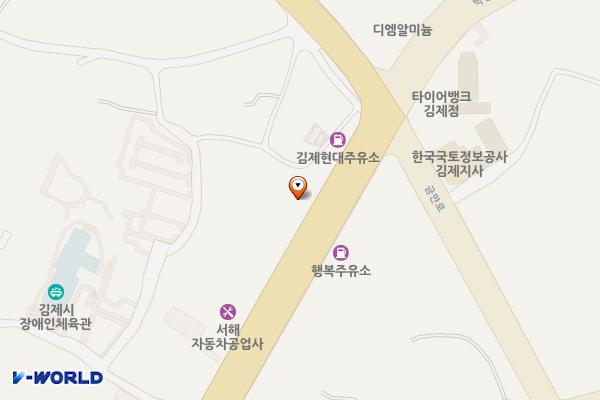 김제오렌지충전소 위치 지도 — 전북특별자치도 김제시 벽성로 361 (서암동)
