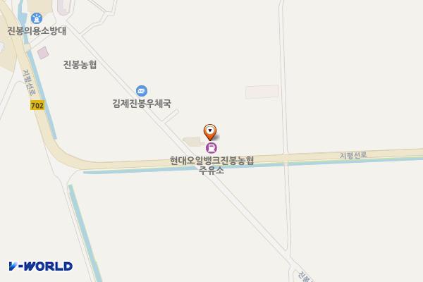 진봉농협주유소 위치 지도 — 전북특별자치도 김제시 진봉면 지평선로 1787