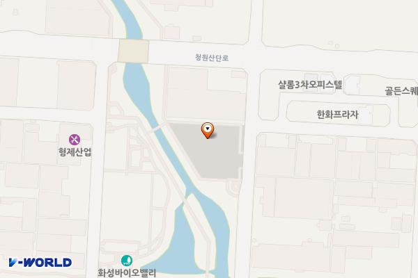 마도바이오밸리 위치 지도 — 경기도 화성시 만세구 마도면 청원리1351