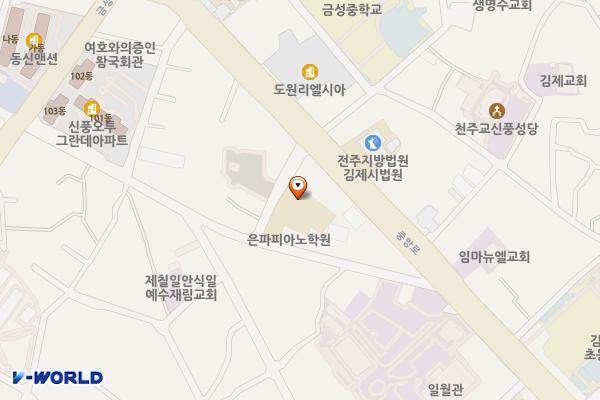 신풍동행정복지센터 위치 지도 — 전북특별자치도 김제시 중앙10길 11, 신풍동주민센터 (신풍동)