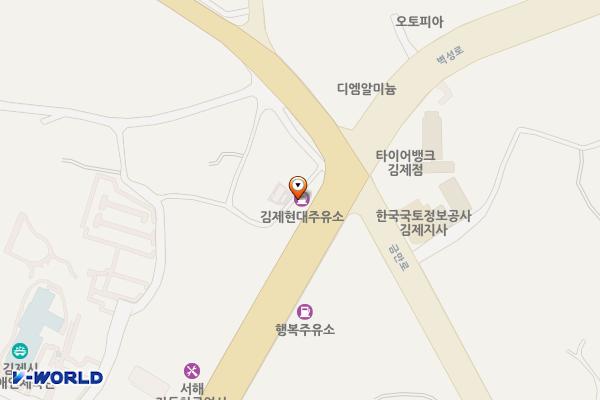 김제현대주유소 위치 지도 — 전북특별자치도 김제시 벽성로 371 (서암동)