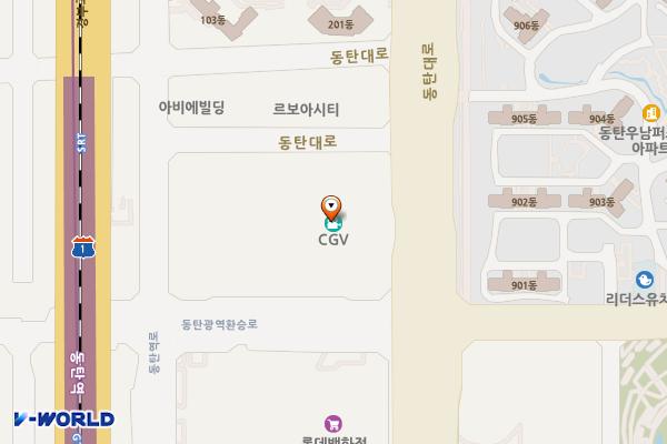 동탄역임시(환승) 위치 지도 — 경기도 화성시 동탄구 동탄대로 537