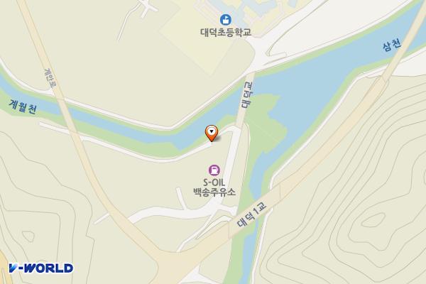 백송주유소 위치 지도 — 완주군 구이면 구이로 623