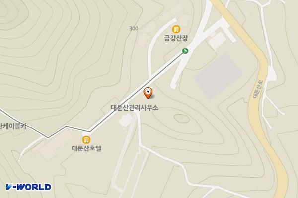 대둔산 관리사무소 위치 지도 — 전북특별자치도 완주군 운주면 대둔산공원길 23, 대둔산관리사무소