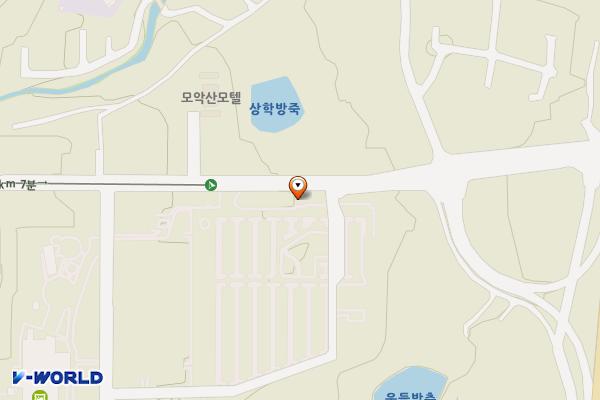 모악산관광지 관리사무소 옆 위치 지도 — 완주군 구이면 원기리 1069-18