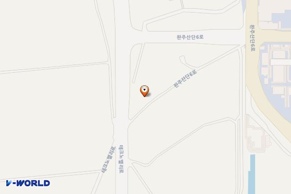 완주군 반려동물 놀이터 위치 지도 — 전북특별자치도 완주군 봉동읍 둔산리 729-25