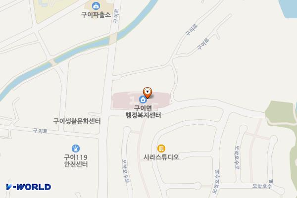 구이면 행정복지센터 위치 지도 — 전북특별자치도 완주군 구이면 구이로 1482, 구이면사무소