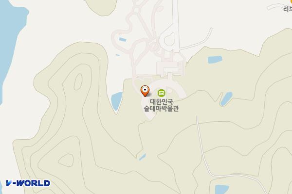 대한민국술테마박물관 위치 지도 — 완주군 구이면 덕천전원길 232-58