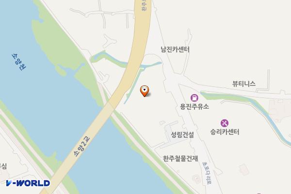 용진에너지 위치 지도 — 전북특별자치도 완주군 용진읍 초포다리로 259