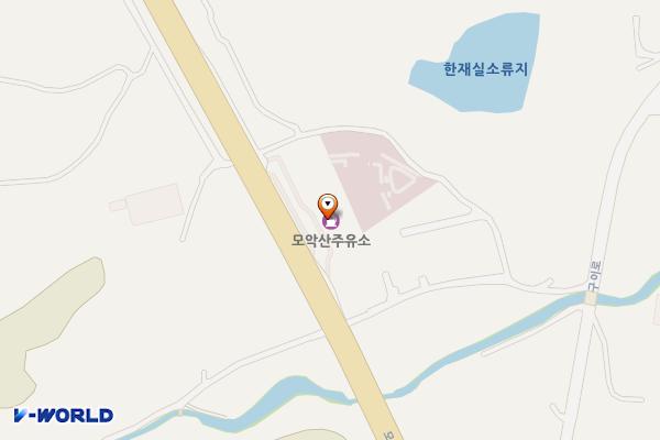 모악산주유소 위치 지도 — 완주군 구이면 모악로 3850