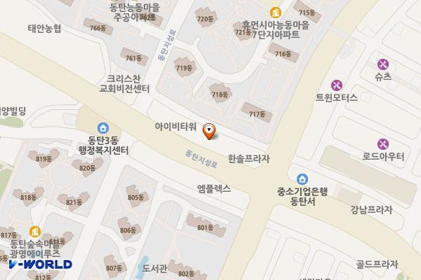 능동제1 위치 지도 — 경기도 화성시 동탄구 동탄지성로 140