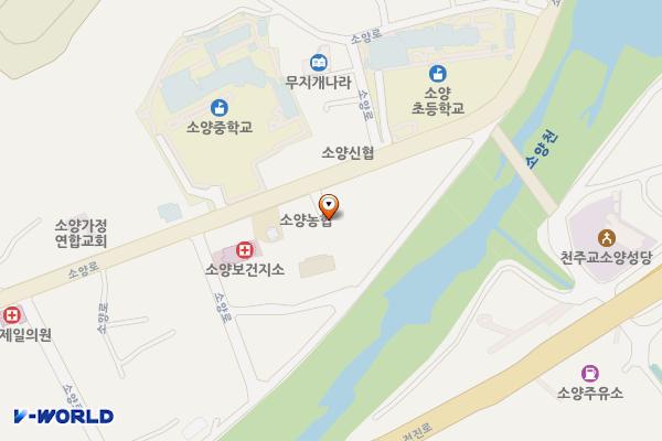 소양농협주유소 위치 지도 — 전북특별자치도 완주군 소양면 소양로 230, 소양농협