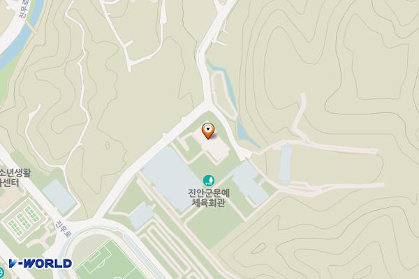 전통문화전수관 위치 지도 — 전북특별자치도 진안군 진안읍 우화2길 35