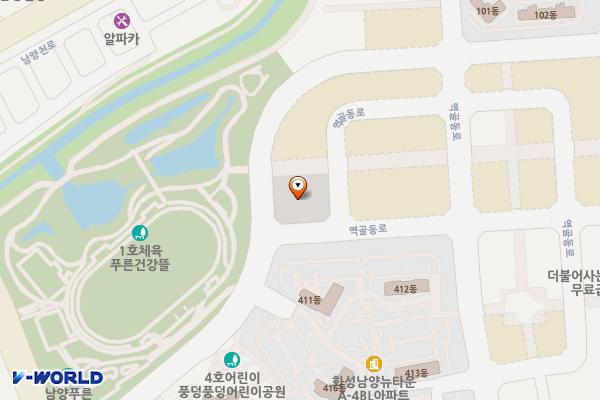 남양택지주3(남양택지공영주차장) 위치 지도 — 경기도 화성시 만세구 남양읍 남양리2226-7