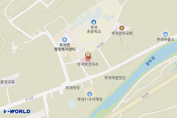 부귀보건지소 위치 지도 — 전북특별자치도 진안군 부귀면 부귀로 305-6