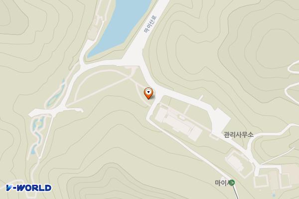 북부 제2화장실(바그다드 커피샵 옆) 위치 지도 — 전북특별자치도 진안군 진안읍 단양리 687-30