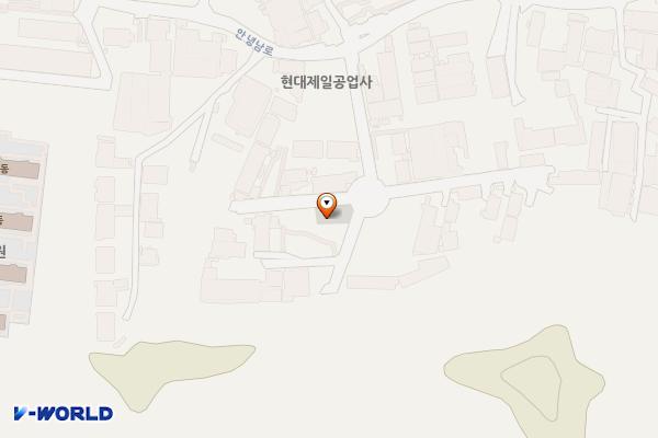 남산공단 위치 지도 — 경기도 화성시 병점구 안녕동 178-177