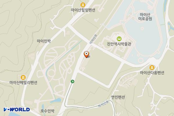 돼지모양 화장실 위치 지도 — 전북특별자치도 진안군 진안읍 단양리 817