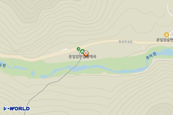 운일암반일암 관리사무소화장실 위치 지도 — 전북특별자치도 진안군 주천면 동상주천로 1926
