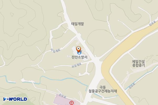 진안소방서 위치 지도 — 전북특별자치도 진안군 쇠징계로 9