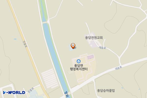 용담면보건지소 위치 지도 — 전북특별자치도 진안군 용담면 대송로 17
