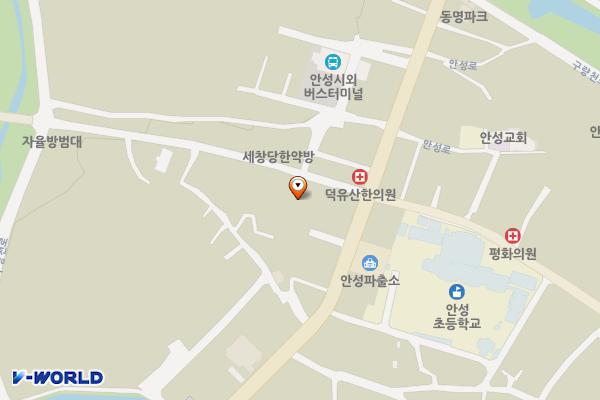 안성면 덕유산장터 위치 지도 — 전북특별자치도 무주군 안성면  칠연로 38